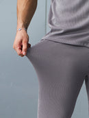 Pantalones Acanalados Bailey - Gris