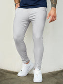 Pantalones Noa Stretch - Gris Claro