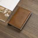 Billetera Verona de cuero antirobo RFID