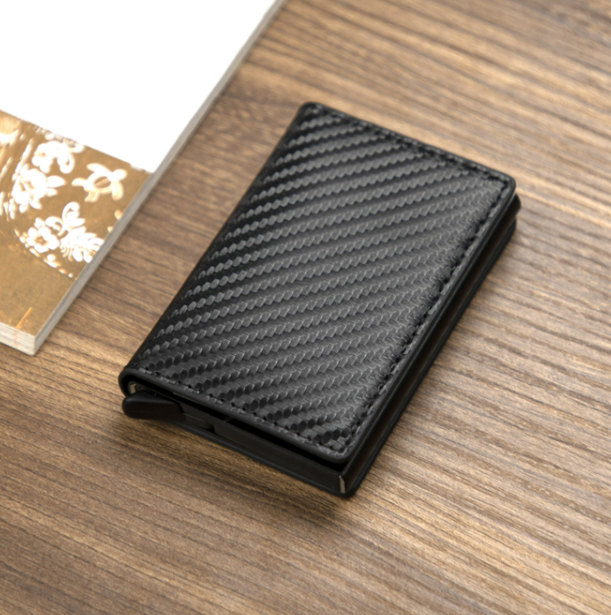 Billetera Verona de cuero antirobo RFID