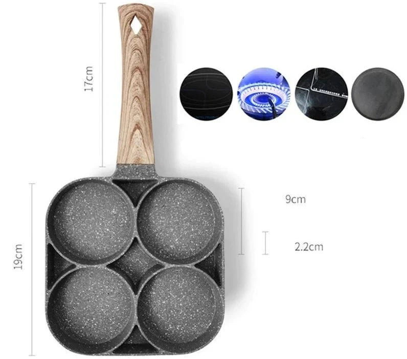 Sartén Antiadherente 4 en 1