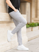 Pantalones Noa Stretch - Gris Claro