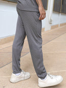 Pantalones Acanalados Bailey - Gris