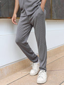 Pantalones Acanalados Bailey - Gris