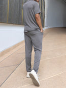 Pantalones Acanalados Bailey - Gris