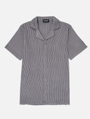 Camisa Acanalada Bailey - Gris