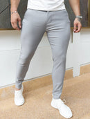 Pantalones Noa Stretch - Gris Claro