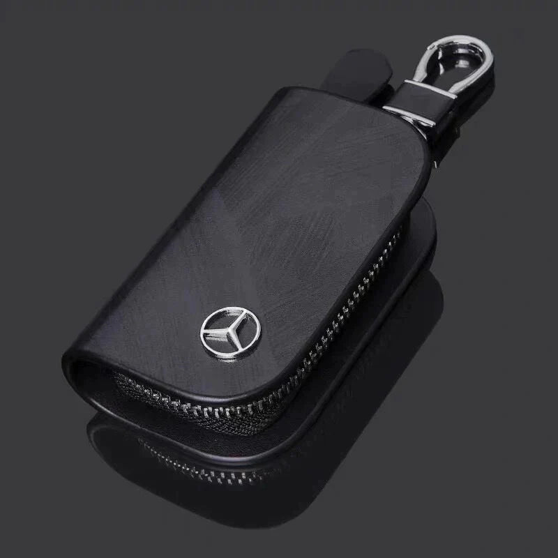 Funda Artesanal de Cuero para llave de Auto - RivieraLux™
