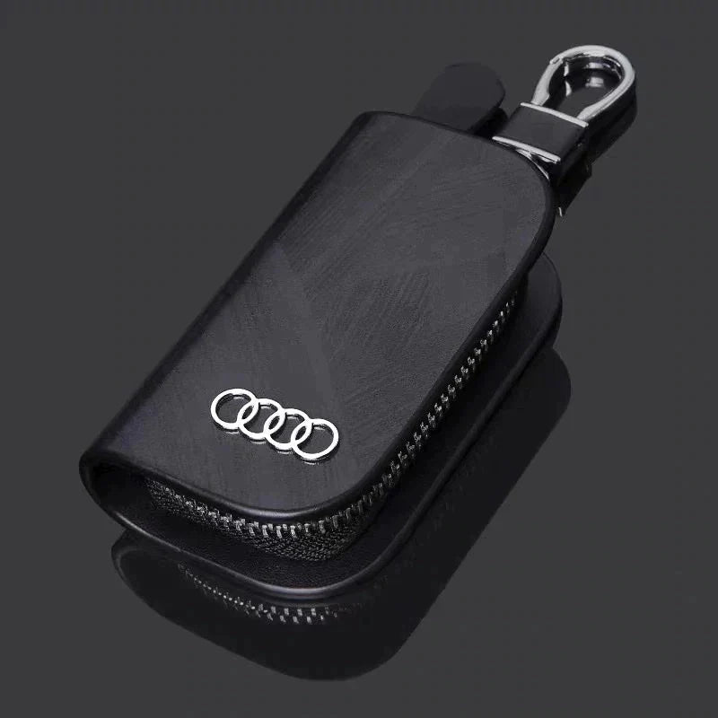 Funda Artesanal de Cuero para llave de Auto - RivieraLux™