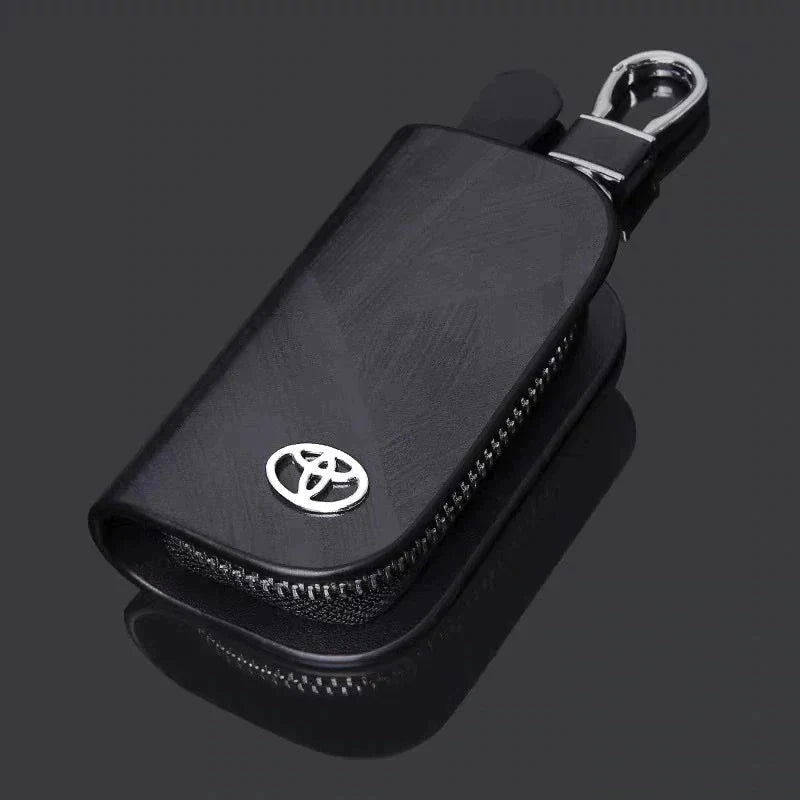 Funda Artesanal de Cuero para llave de Auto - RivieraLux™