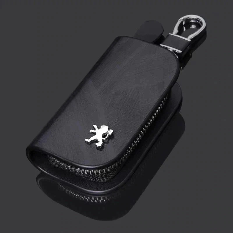 Funda Artesanal de Cuero para llave de Auto - RivieraLux™