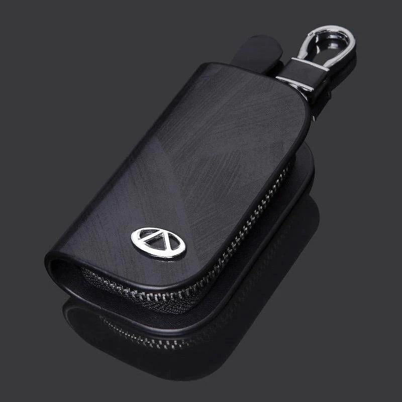 Funda Artesanal de Cuero para llave de Auto - RivieraLux™