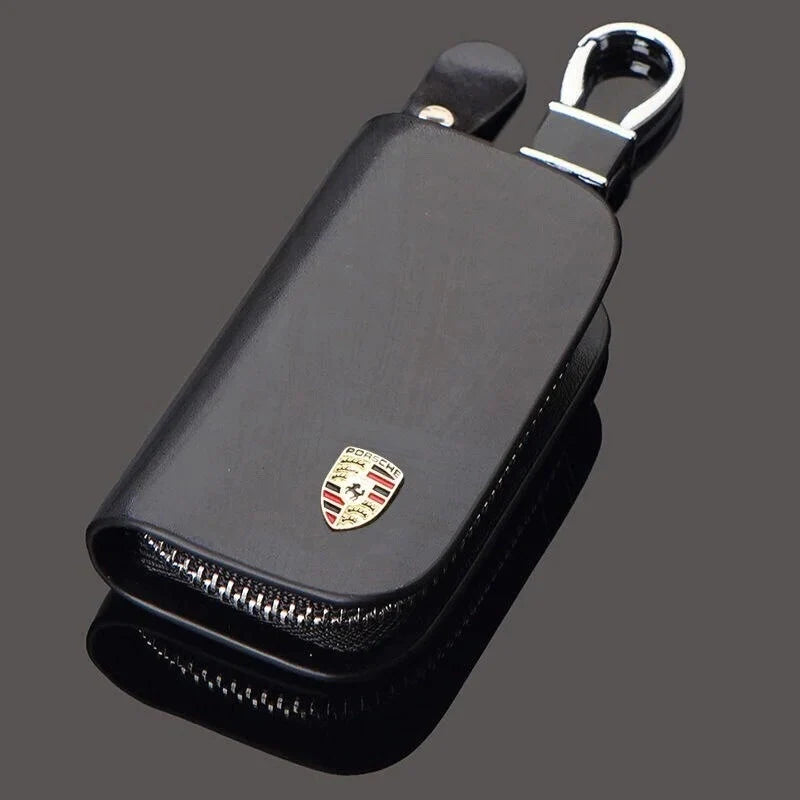 Funda Artesanal de Cuero para llave de Auto - RivieraLux™