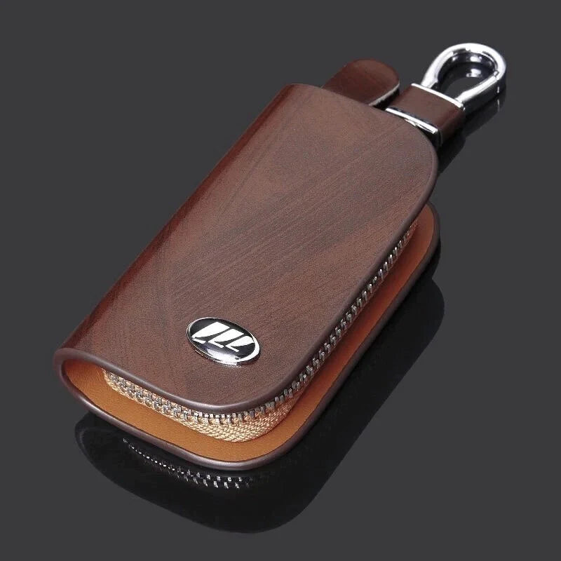 Funda Artesanal de Cuero para llave de Auto - RivieraLux™